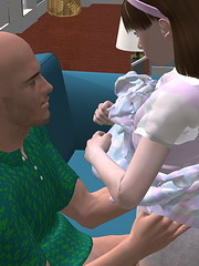 Skinny son helps his raunchy full blonde mama satisfy her hunger for cock